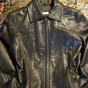 Leather jacket